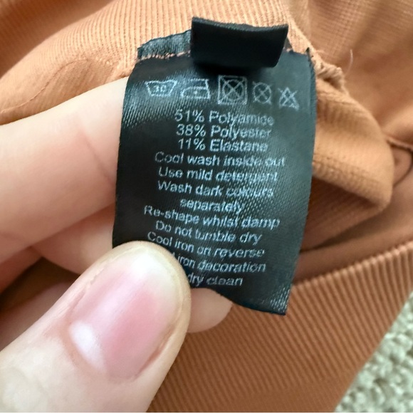 Alphalete Amplify Seamless Leggings Madarin Size Large Butt Scrunch - Picture 6 of 9